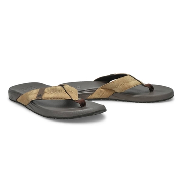 Men's Cushion Phantom Thong Sandal - Brown/Tan