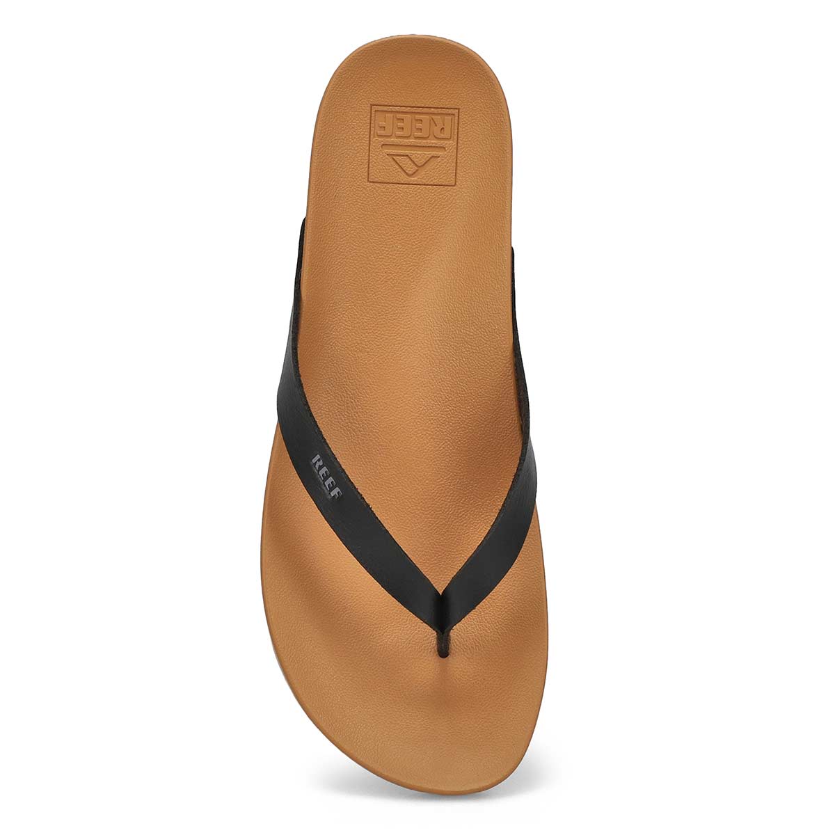 Women's Cushion Court Flip Flop - Black/Natural