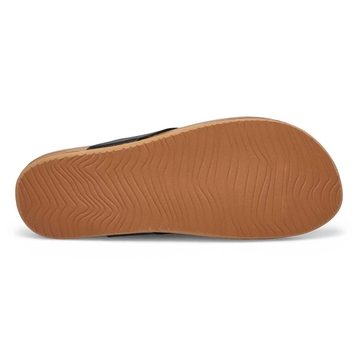 Women's Cushion Court Flip Flop - Black/Natural
