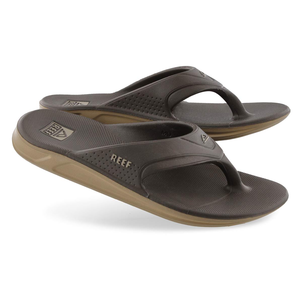 Reef Men's Reef One Thong Sandal - Brown | SoftMoc.com