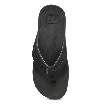 Men's Ortho-Bounce Coast Thong Sandal - Black