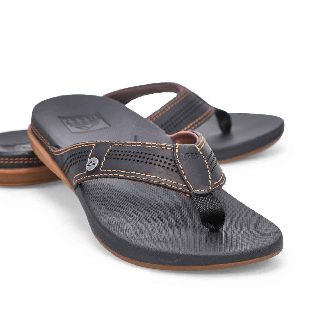 Men's Cushion Bounce Lux Thong Sandal - Brown