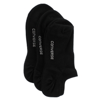 Women's CONVERSE black ankle socks - 3 pack