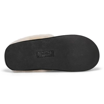 Women's Rihana 2 Open Back Slipper - Black/Natural