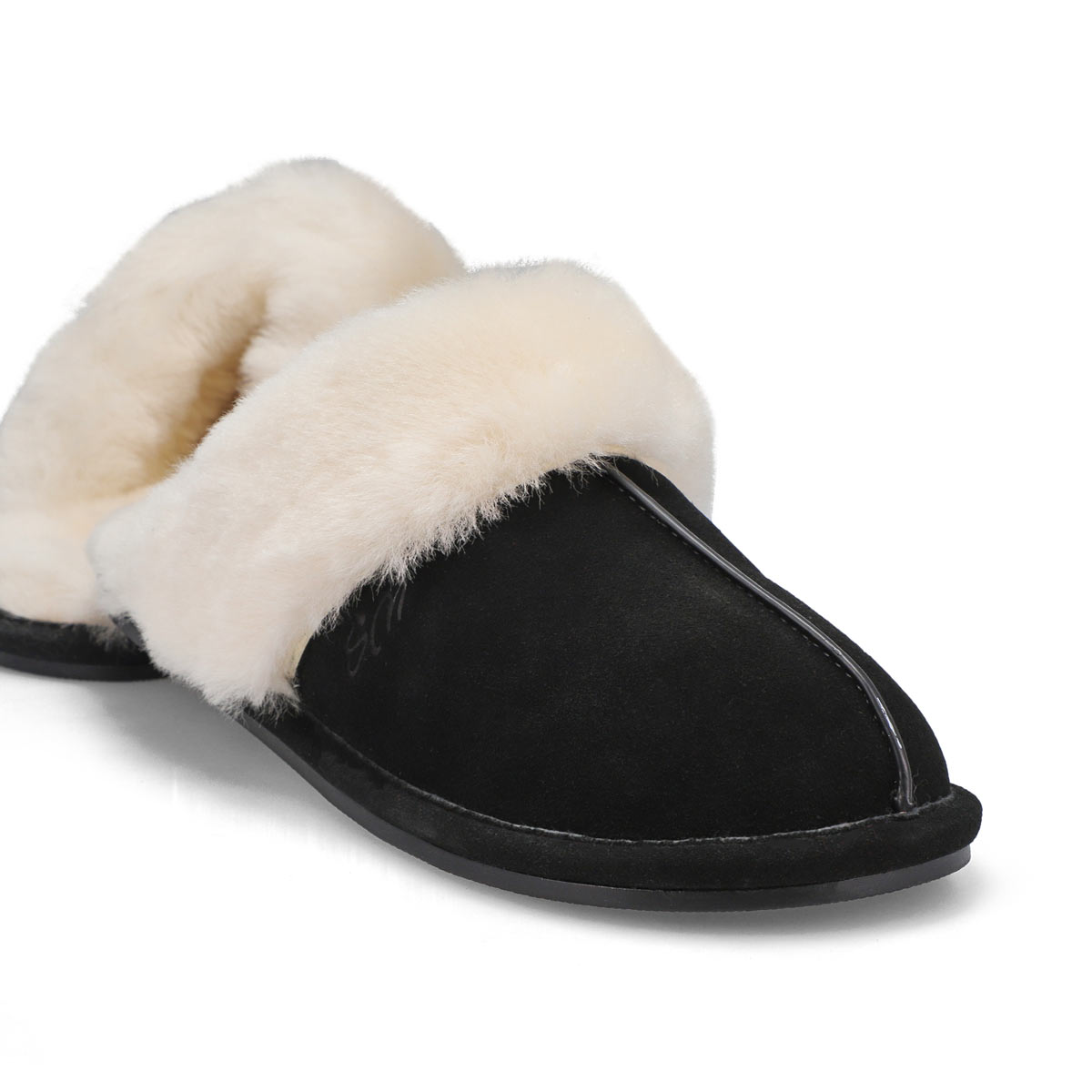 Women's Rihana 2 Open Back Slipper - Black/Natural