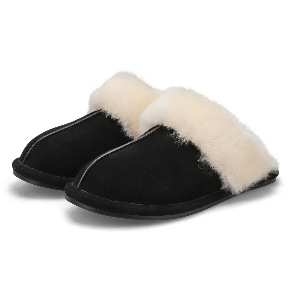 Women's Rihana 2 Open Back Slipper - Black/Natural