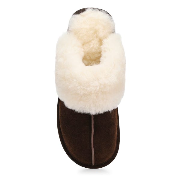 Women's  Rihana 2 Open Back Slipper - Chocolate