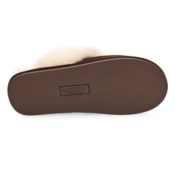 Women's  Rihana 2 Open Back Slipper - Chocolate