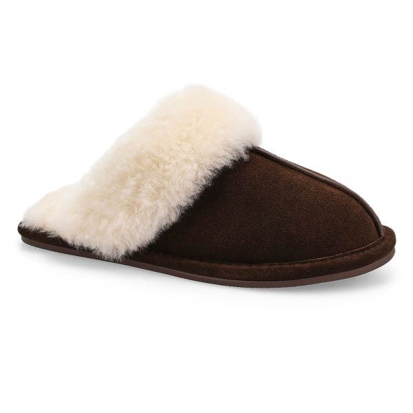 Women's  Rihana 2 Open Back Slipper - Chocolate