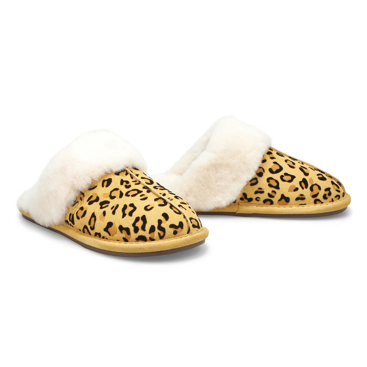 Pantoufles à talon ouvert RIHANA 2, léopard, femme