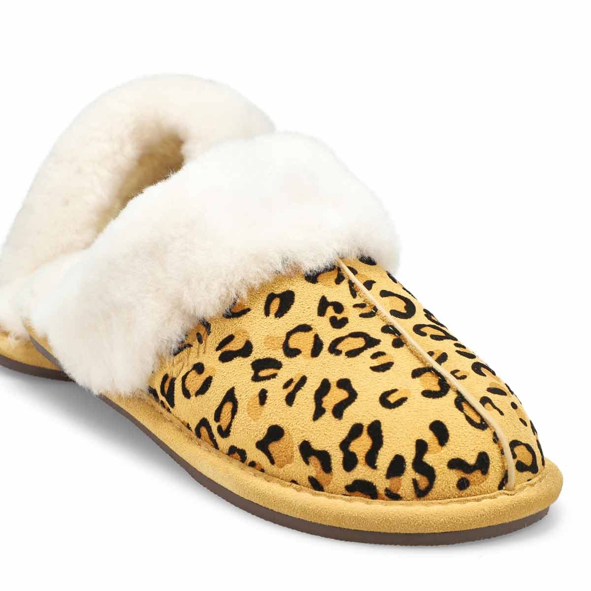 Pantoufles à talon ouvert RIHANA 2, léopard, femme