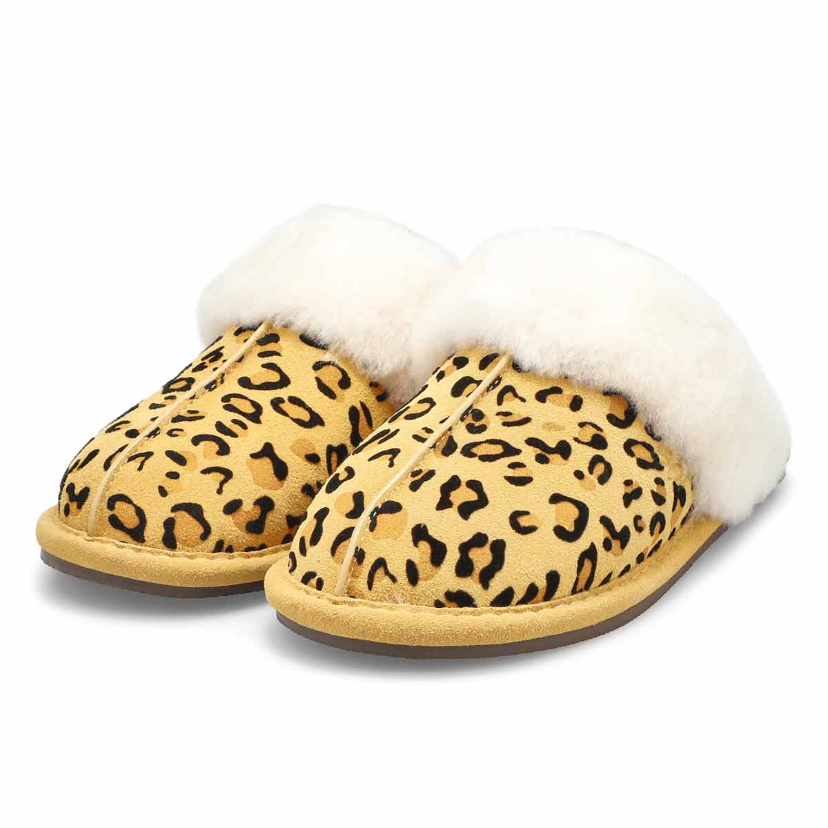 Pantoufles à talon ouvert RIHANA 2, léopard, femme