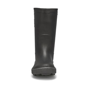 Boys' Riptide Waterproof Rain Boot - Black/Charcoa
