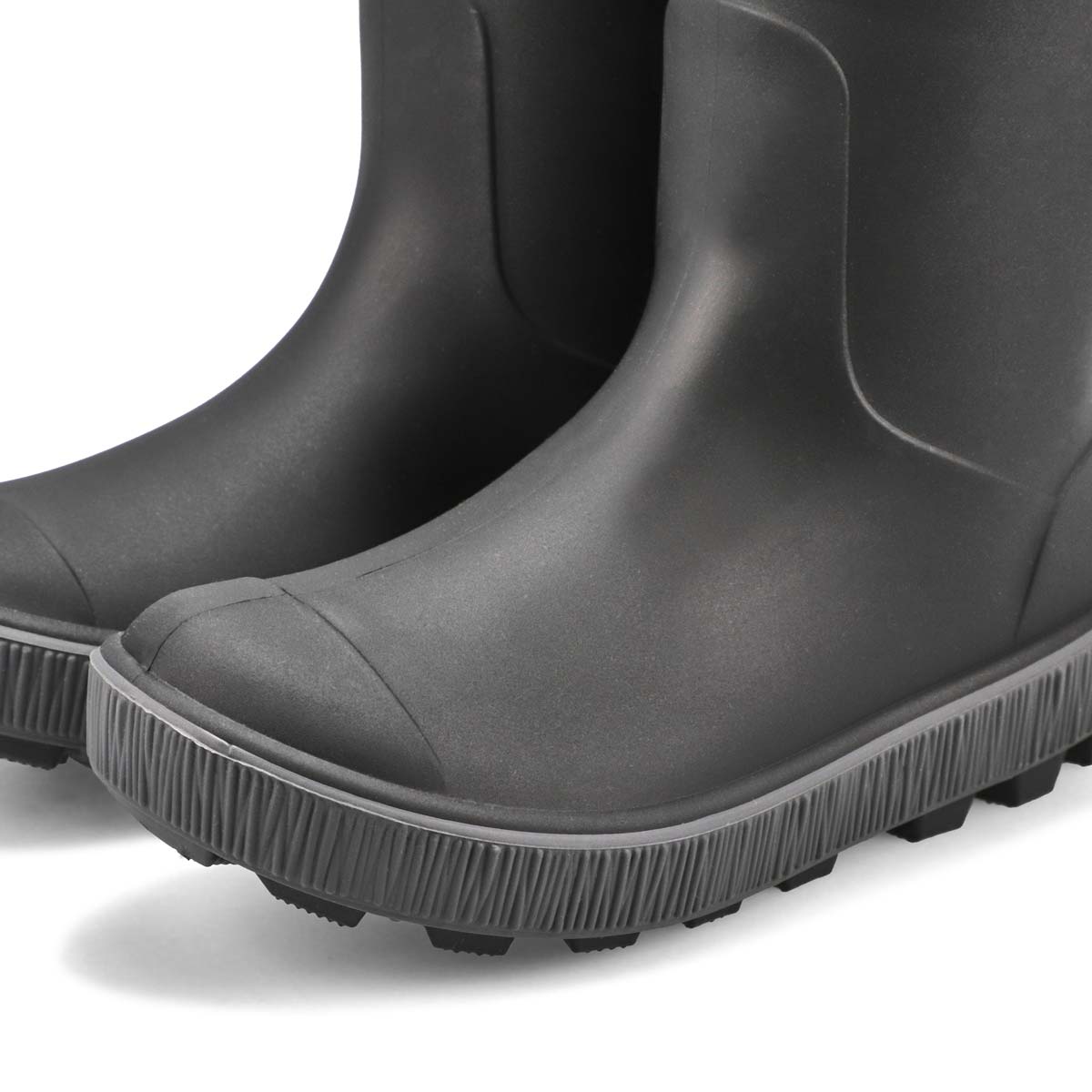 Boys' Riptide Waterproof Rain Boot - Black/Charcoal