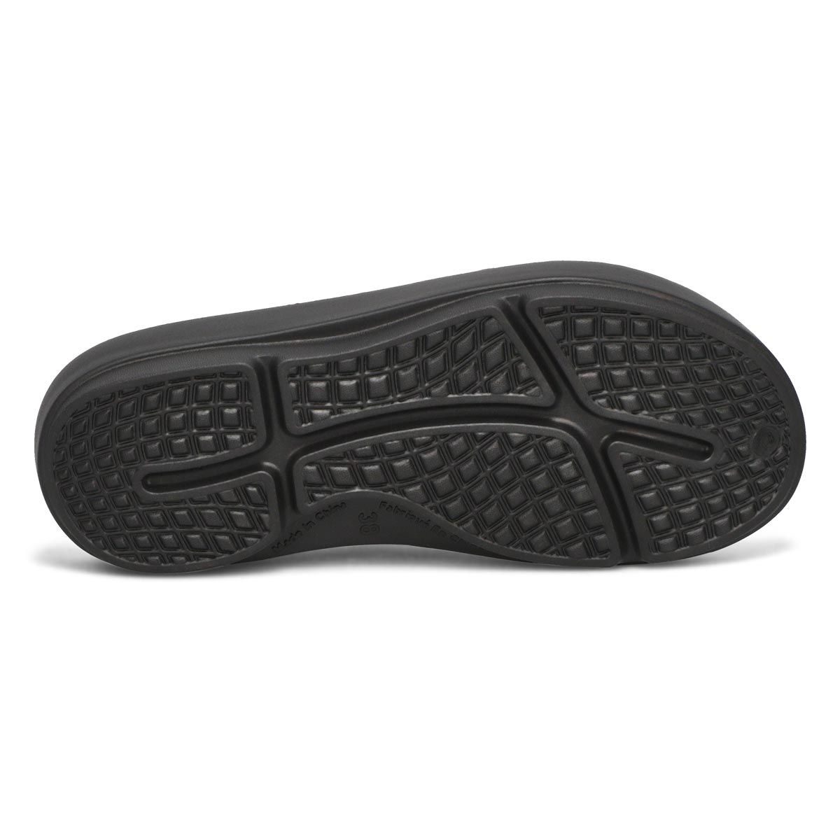 Women's High Bounce Thong Sandal - Black