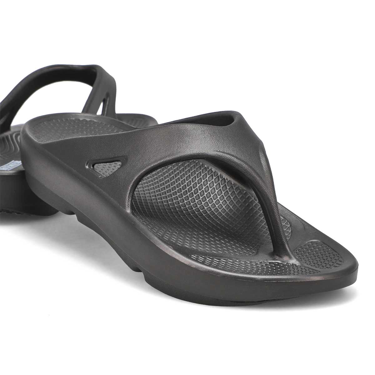 Women's High Bounce Thong Sandal - Black