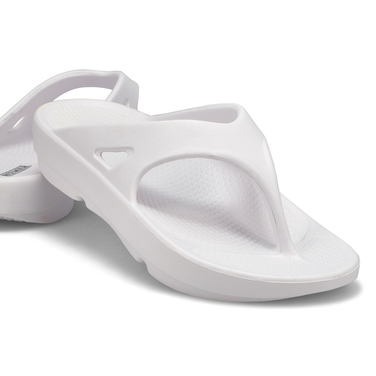 Women's High Bounce Thong Sandal - White