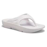 Women's High Bounce Thong Sandal - White