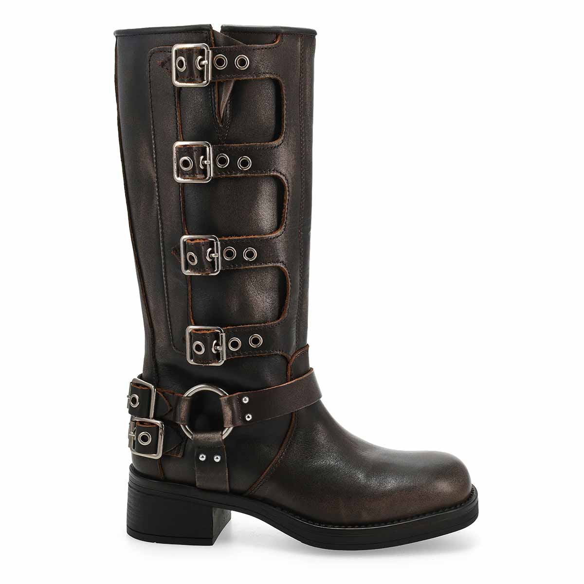 Botte au genou ROCKYY, brun vieilli, femmes