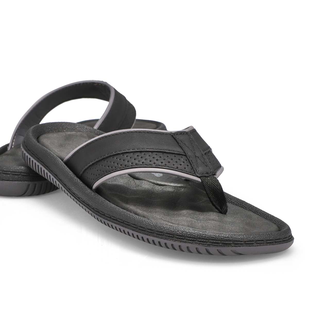 Men's Roland 2 Thong Sandal - Black