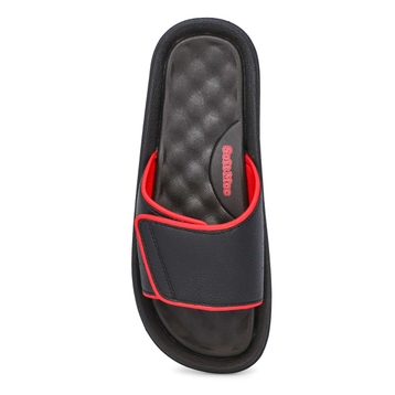 Men's Rory Slide Sandal - Black/Red