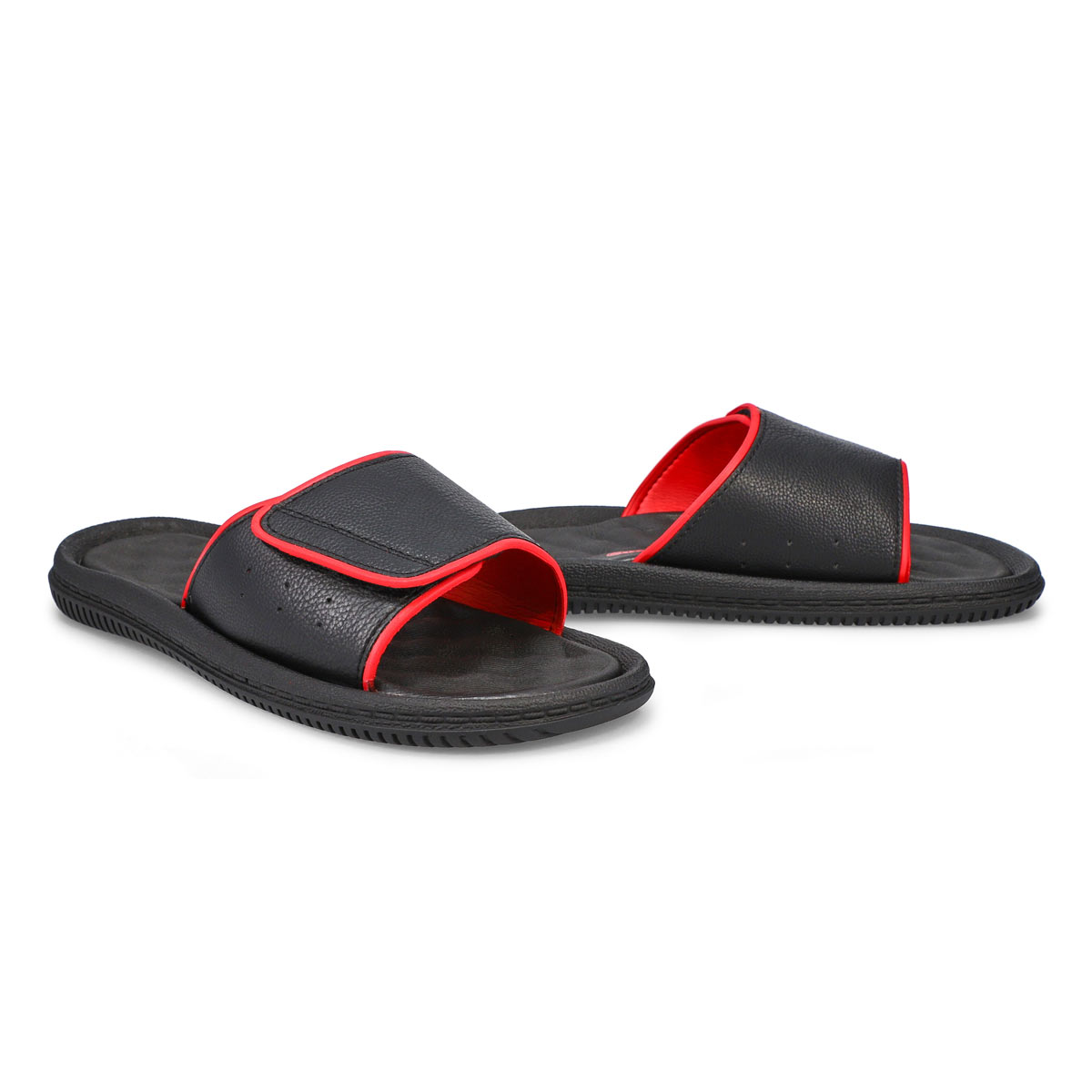 Men's Rory Slide Sandal - Black/Red