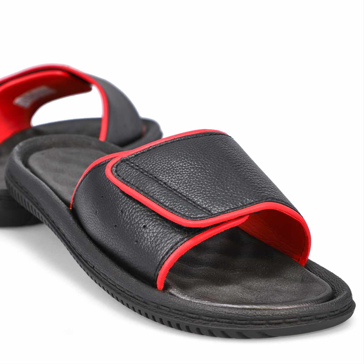Men's Rory Slide Sandal - Black/Red