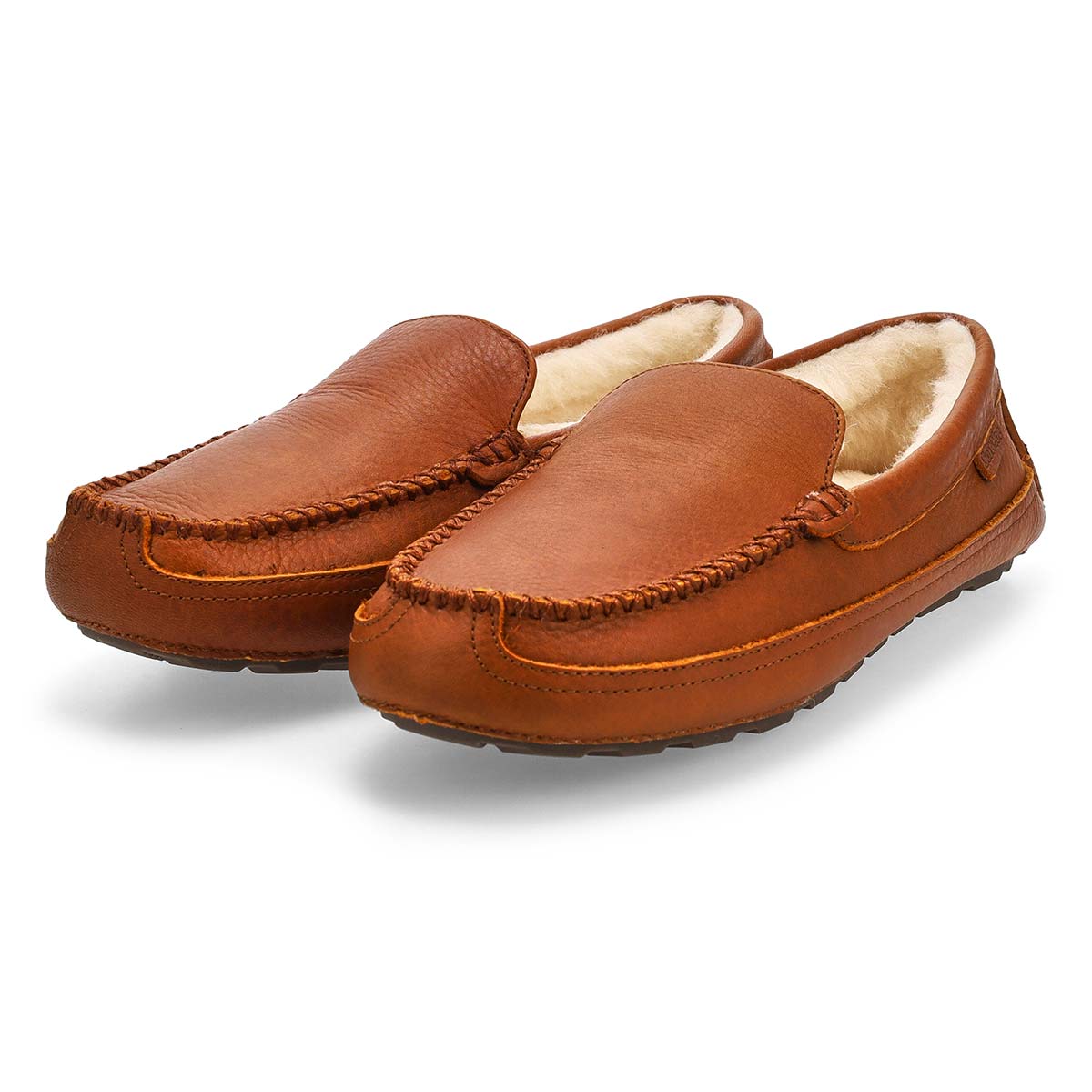 Men's Rowan Leather Shearling-Lined SoftMocs - Cas
