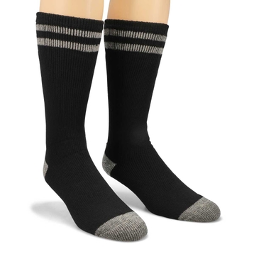 Men's Moisture Control Boot Sock - 2pack/Black