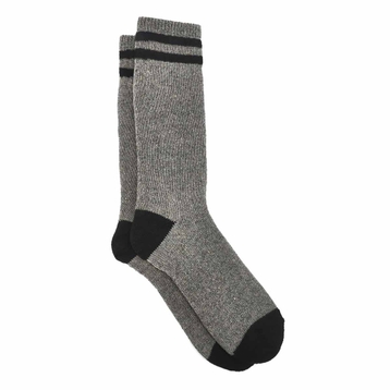 Men's Moisture Control Boot Sock -2pk/ Charcoal