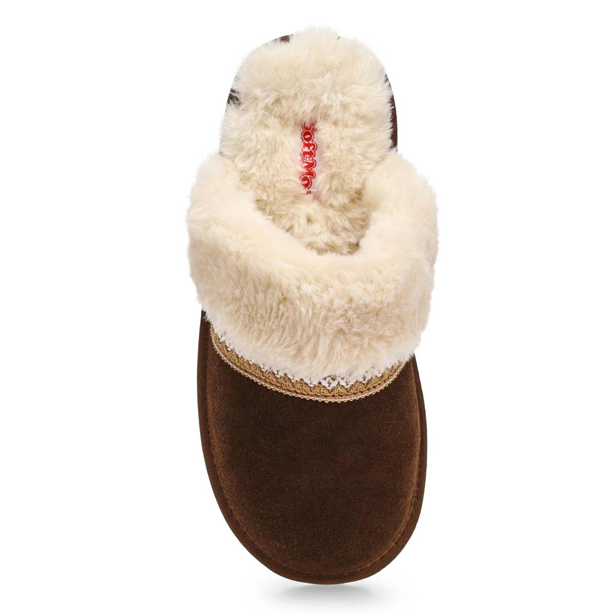 Pantoufle en sude ouverte larrire Runabout po