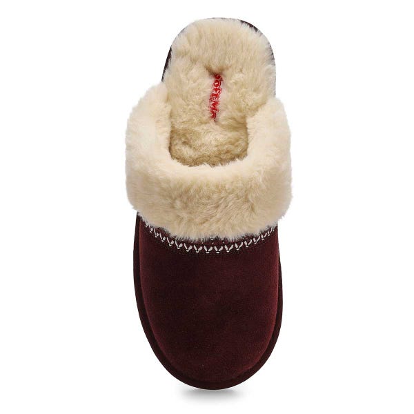Women's  Runabout 2 Open Back Slipper - Burgundy
