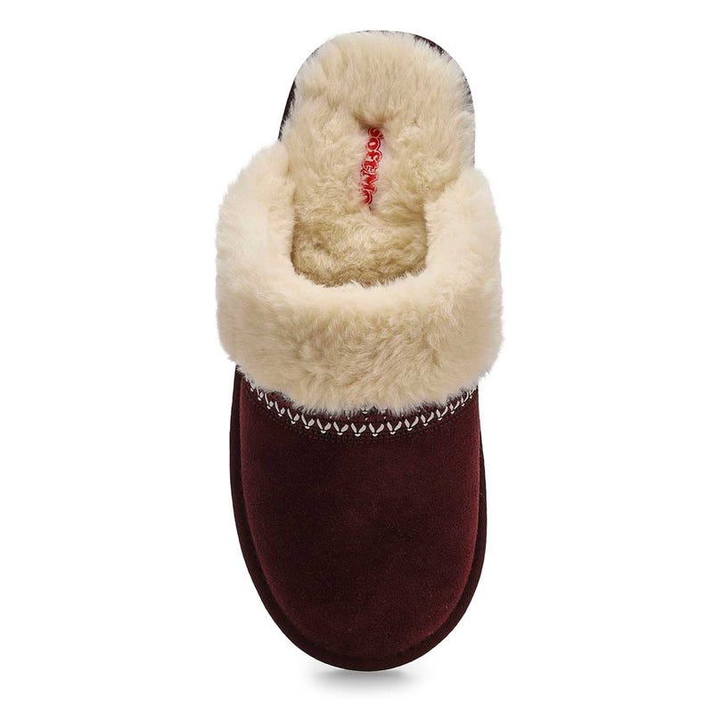Women's  Runabout 2 Open Back Slipper - Burgundy