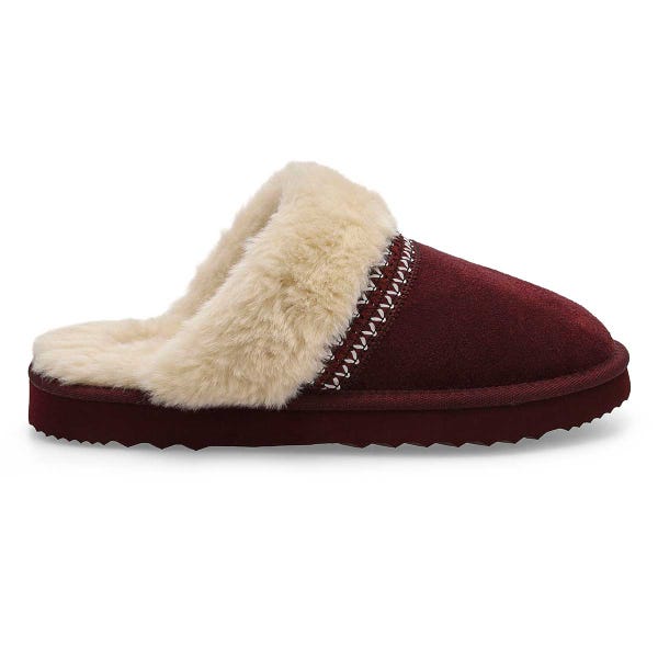 Women's  Runabout 2 Open Back Slipper - Burgundy