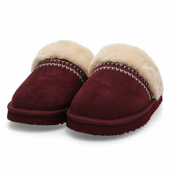 Women's  Runabout 2 Open Back Slipper - Burgundy