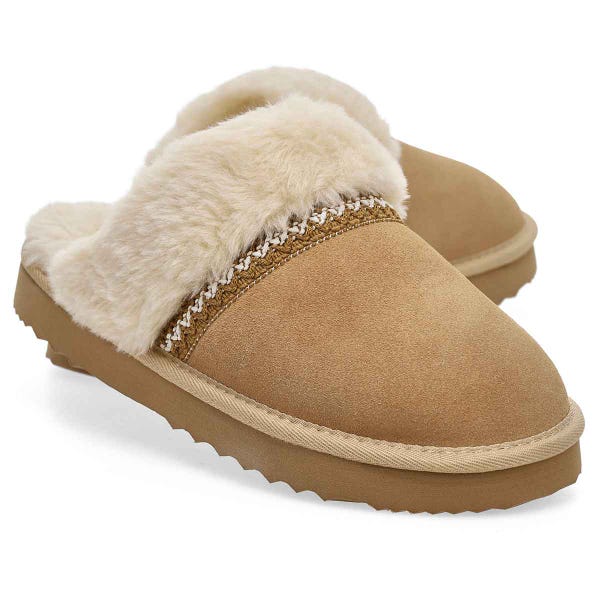 Women's Runabout 2 Open Back Slipper - Sand