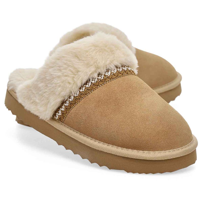 Women's Runabout 2 Open Back Slipper - Sand