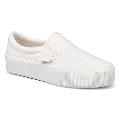 Superga Women's Cotu Slip On Sneaker - White | SoftMoc.com