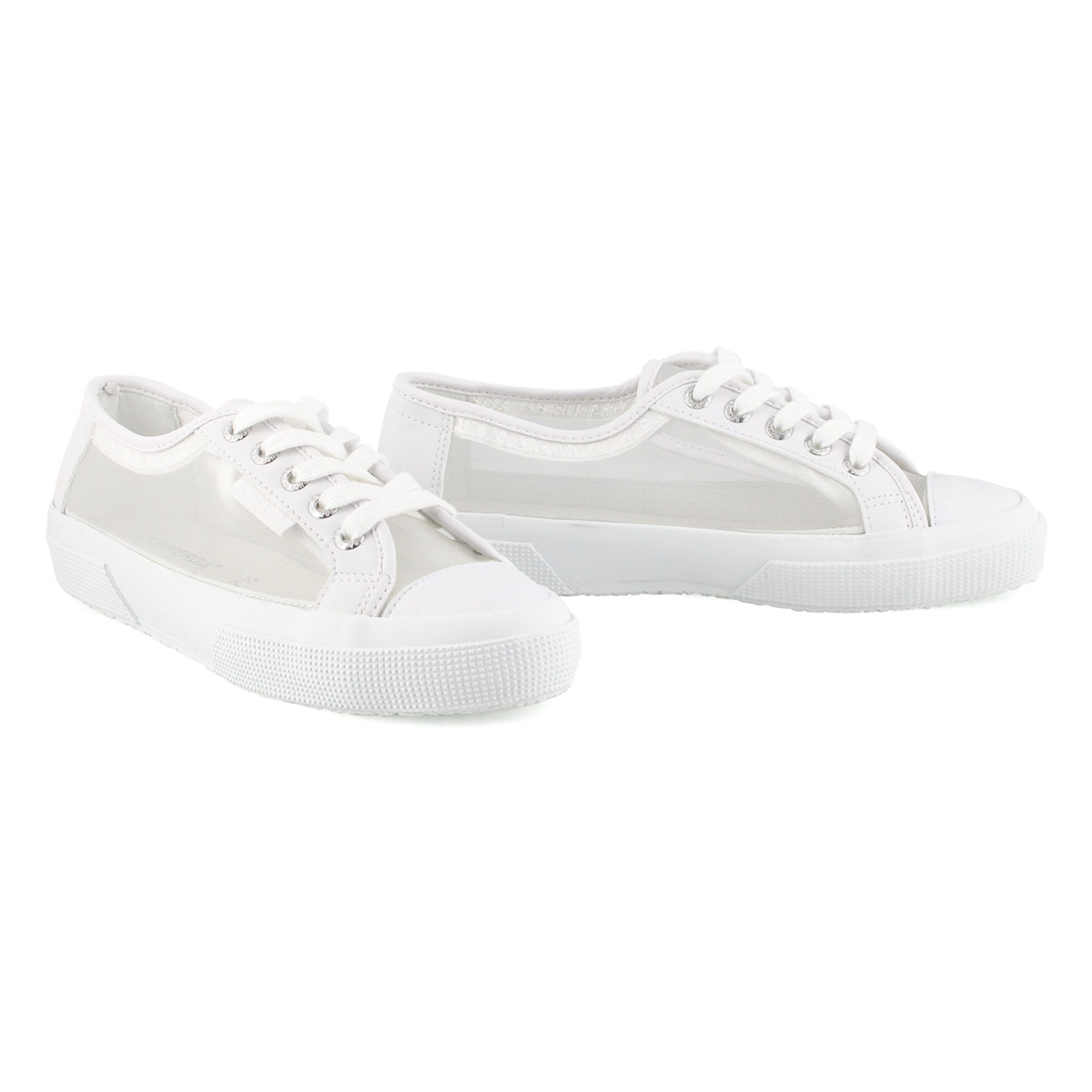 Superga Women's Cotu Mesh Sneaker - White | SoftMoc.com