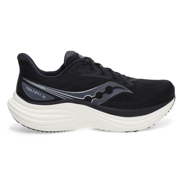 Espadrille de performance Triumph 24 pour hommes – Noir/Argent