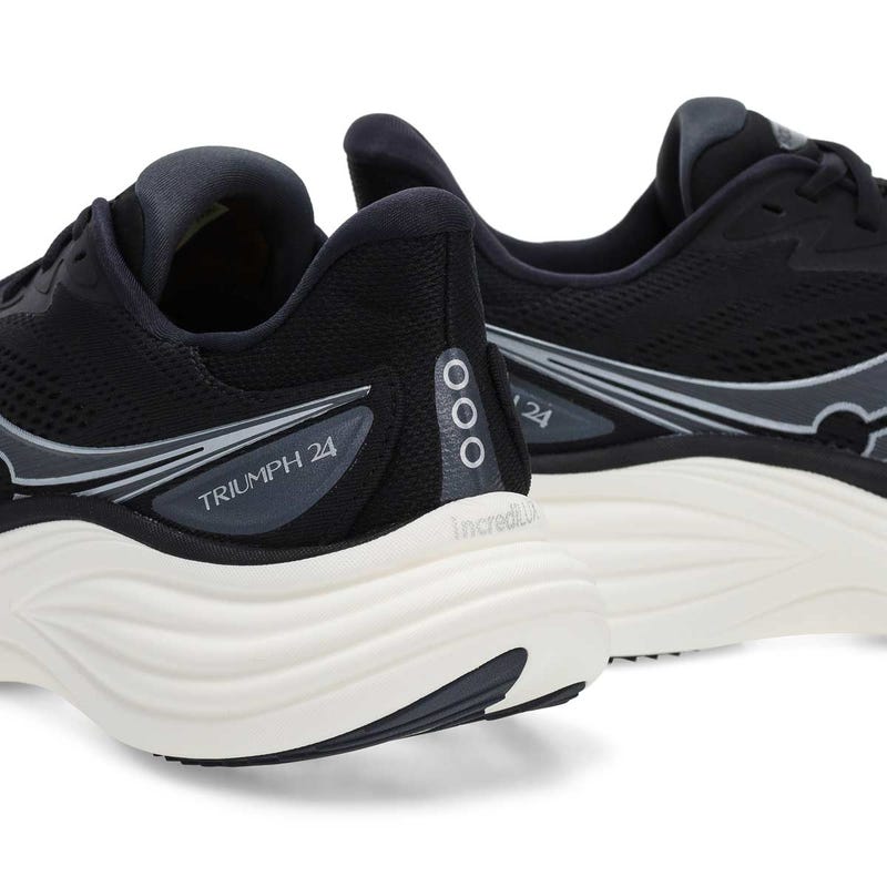 Espadrille de performance Triumph 24 pour hommes – Noir/Argent
