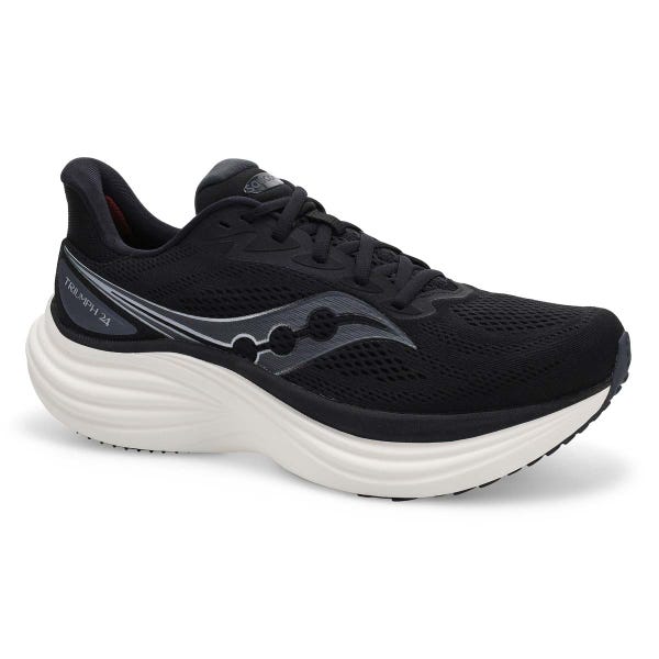 Espadrille de performance Triumph 24 pour hommes – Noir/Argent
