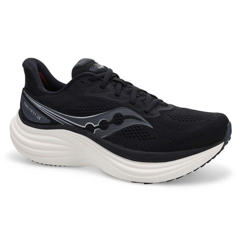 Espadrille de performance Triumph 24 pour hommes – Noir/Argent
