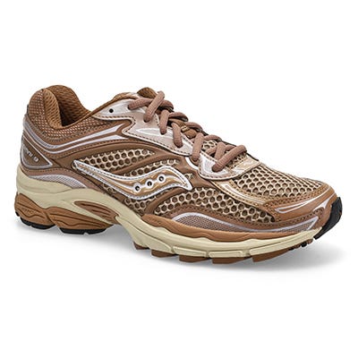 Lds ProGrid Omni 9 Lace Up Sneaker - Saddle/Eggshell