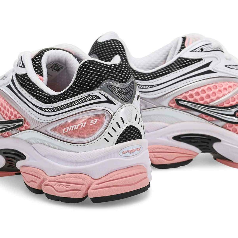 Women's  ProGrid Omni 9 - OG Lace Up Sneaker - White/Touch