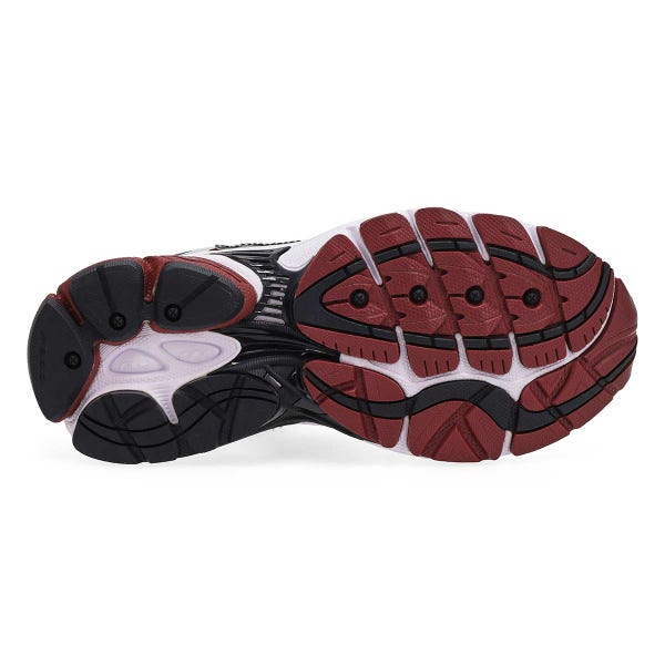 Women's ProGrid Omni 9 - OG Lace Up Sneaker - Maroon/White