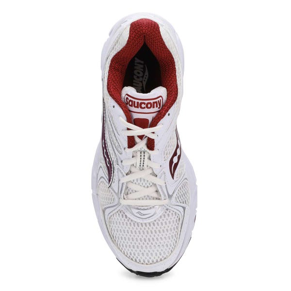 Espadrilles à lacets Ride Millennium pour femmes - Blanc/Bordeaux