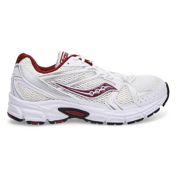 Espadrilles à lacets Ride Millennium pour femmes - Blanc/Bordeaux