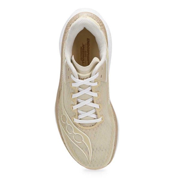 Espadrille de performance pour femmes Endorphin Azura - Coquille d’œuf/Ivoire