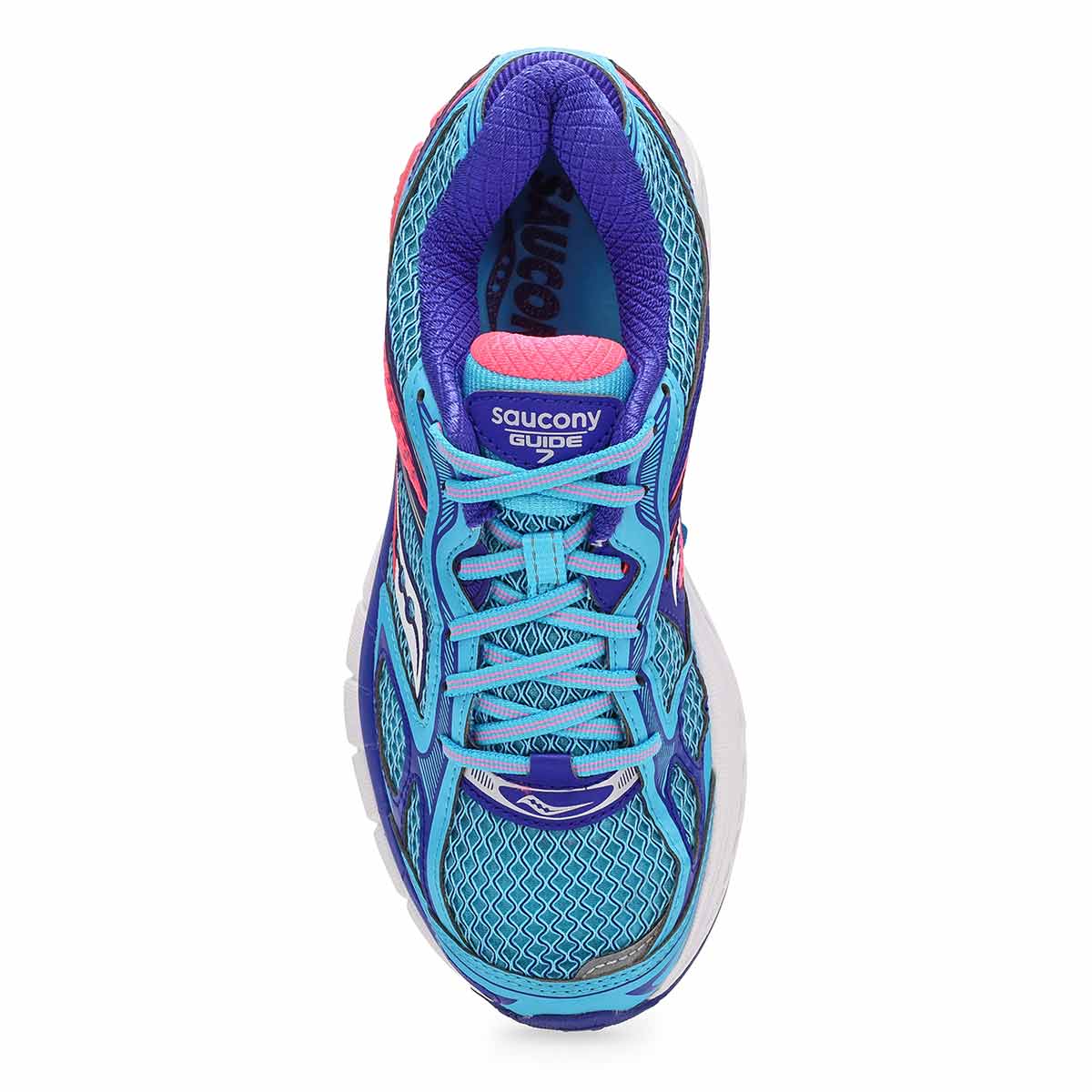 Women's  ProGrid Guide 7 Lace Up Sneaker - White/D